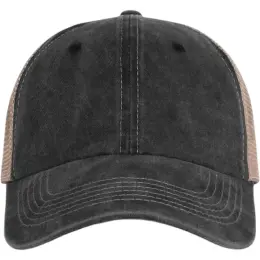 FWRD Camper Trucker Cap Charcoal-Khaki Front